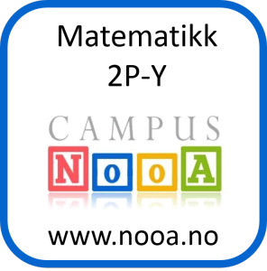 Matematikk 2P-Y - kursbevis for nettkurs