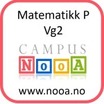 Matematikk P Vg2 - Du får et elektronisk kursbevis når du fullfører kurs på nett ved NooA videregående skole
