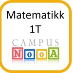 Matematikk 1T - Du får et elektronisk kursbevis når du fullfører kurs på nettskolen NooA