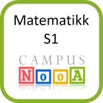 Matematikk S2 - Du får et elektronisk kursbevis når du fullfører kurs på nett ved NooA videregående skole