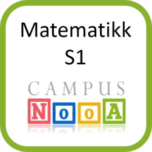 Matematikk S2 - - Du får et elektronisk kursbevis når du fullfører kurs på nett ved NooA videregående skole