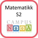 Matematikk S2 - Du får et elektronisk kursbevis når du fullfører mattekurs på nett ved NooA videregående skole