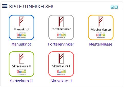 Siste utmerkelser