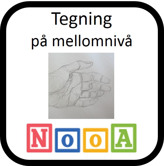 Tegning på mellomnivå: kursbevis