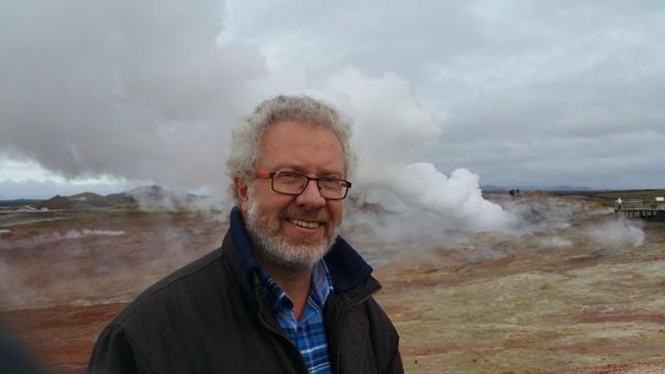 Geothermal profile in Iceland
