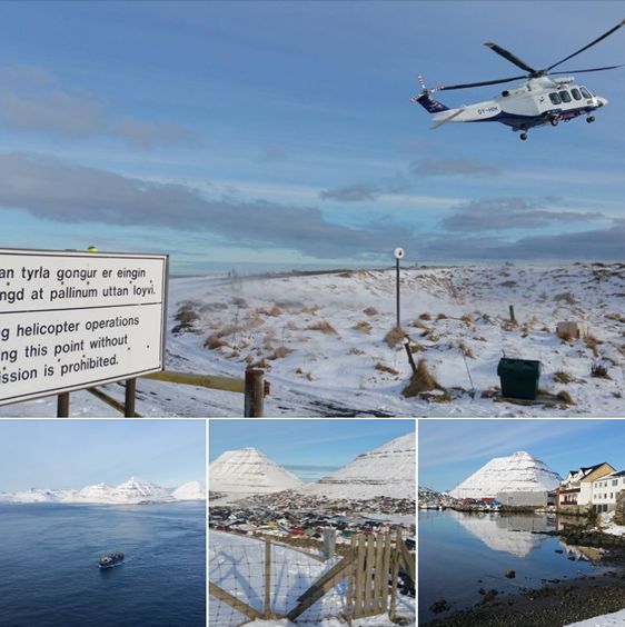 Helicopter Faroe Islands