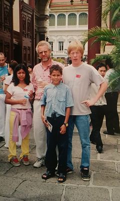 In Bangkok with the kids