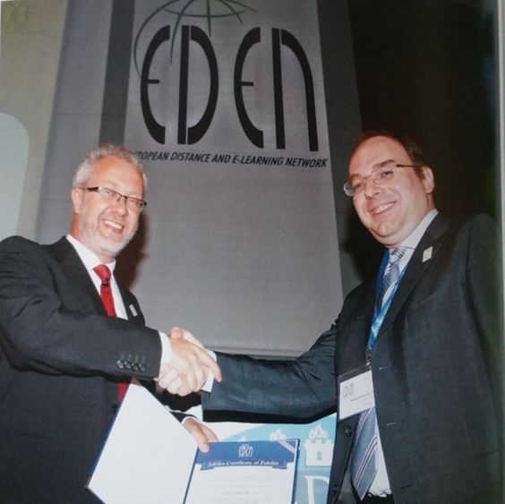 Morten Flate Paulsen honourd as EDEN Senior Fellow