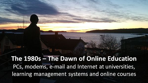 The Dawn of Online Education: 
