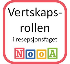 Vertskapsrollen i resepsjonsfaget