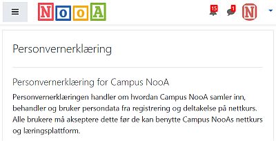 Personvernerklæring
