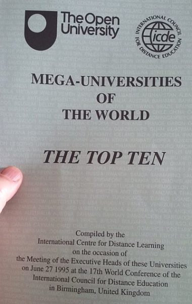 Mega-universities of the world