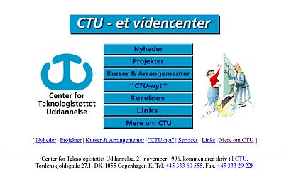 CTU 1996 homepage