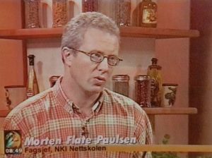 Morten Flate Paulsen på TV2